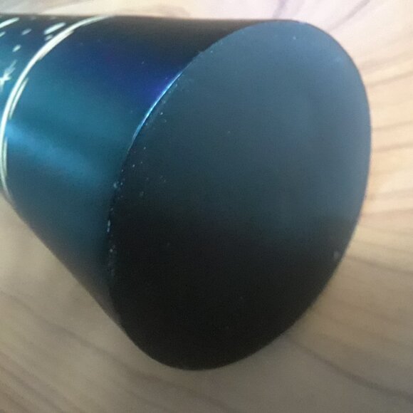 Tall HAND CARVED Dark Wood Vase/Decor - Picture 5 of 12